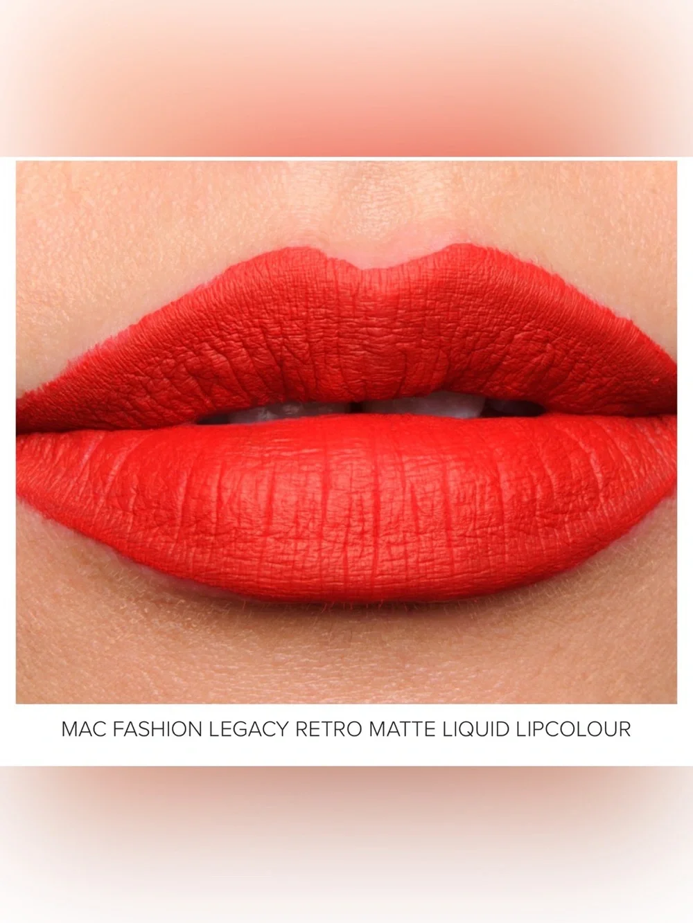 MAC Retro Matte Liquid Lipcolour (Fashion Legacy) Lipstick ~ 0.17 oz.